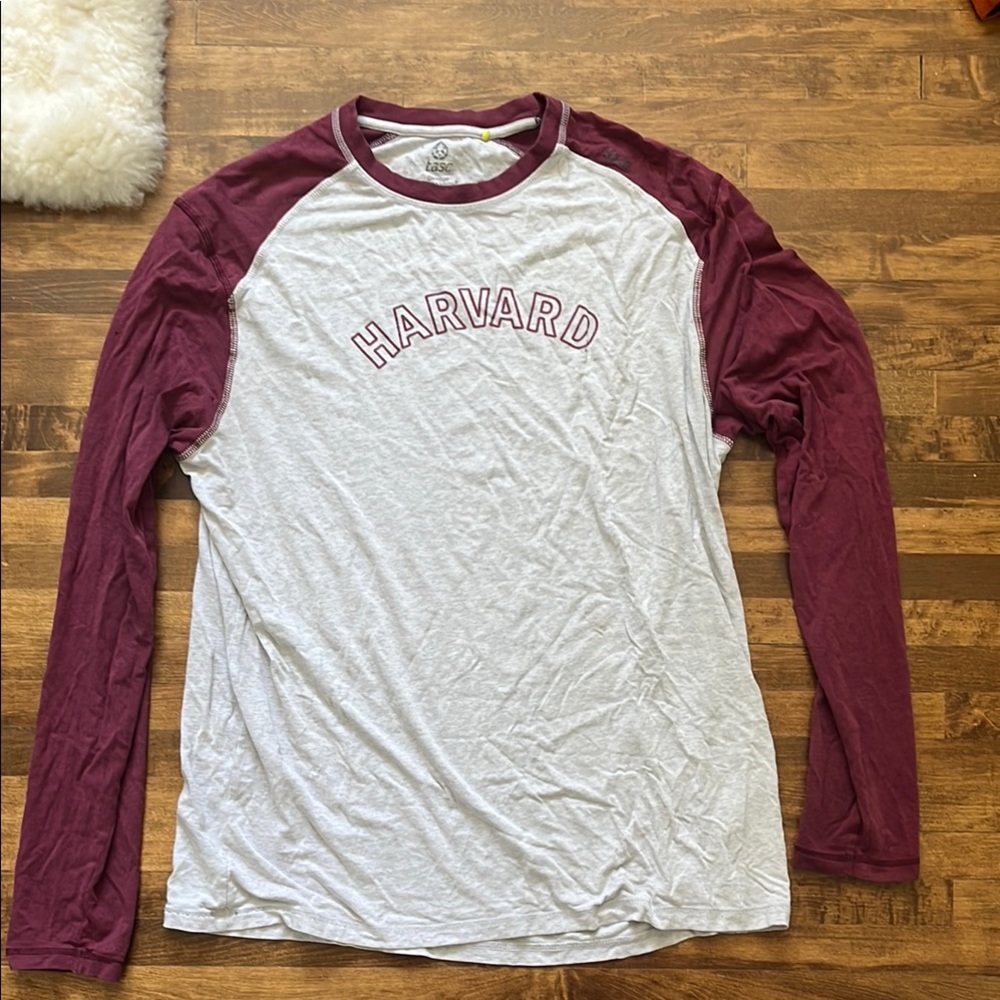 Harvard long sleeve tee shirt